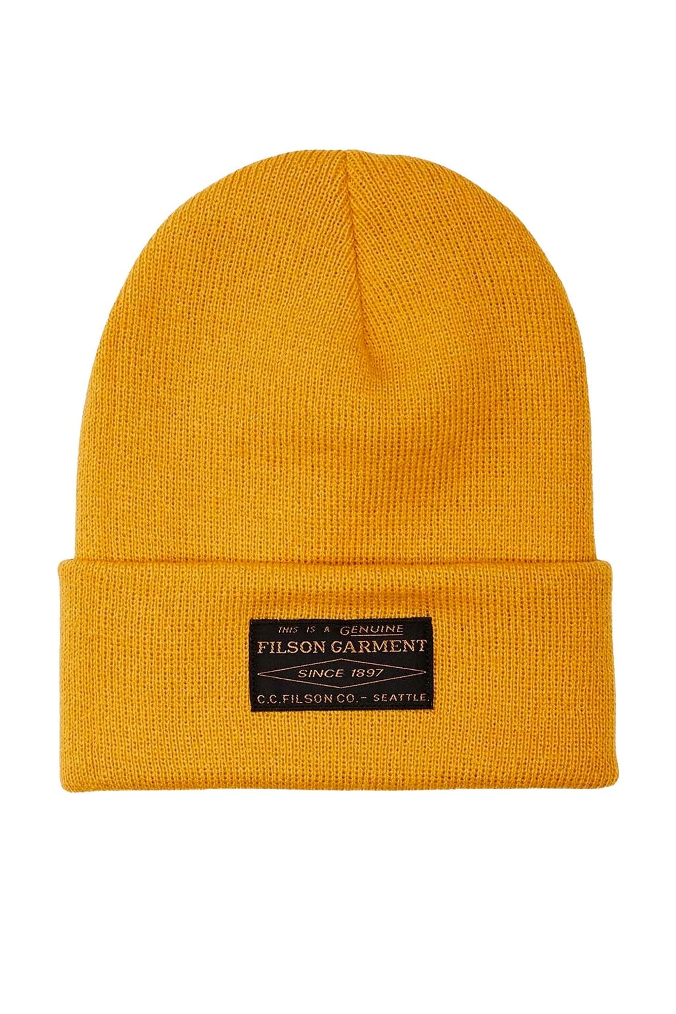 Filson Cappello Beanie Ballard Watch Giallo