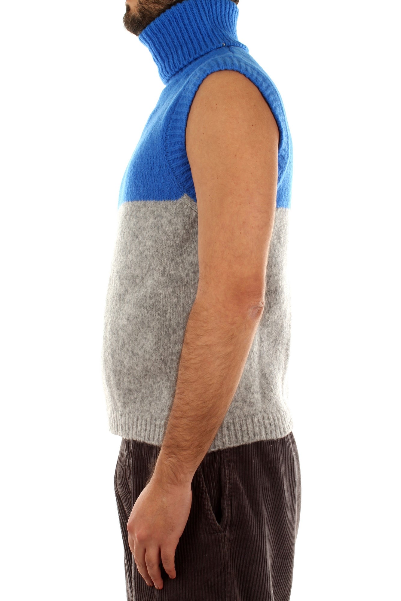 Walter Van Beirendonck Gilet Debardeur Multi comb. I Blu