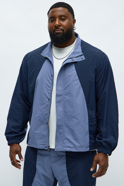 Big Waves Track Jacket - Blue