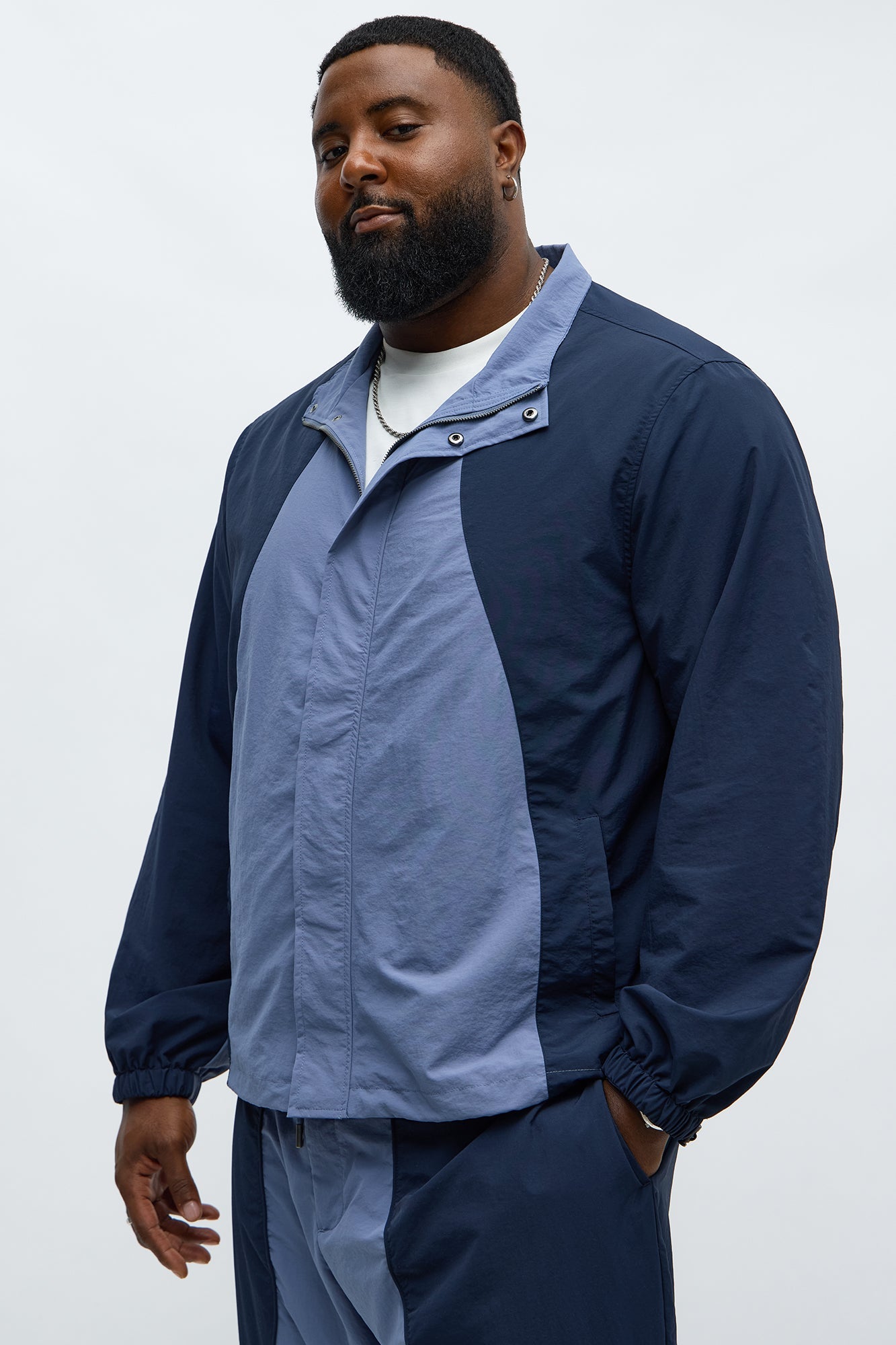 Big Waves Track Jacket - Blue