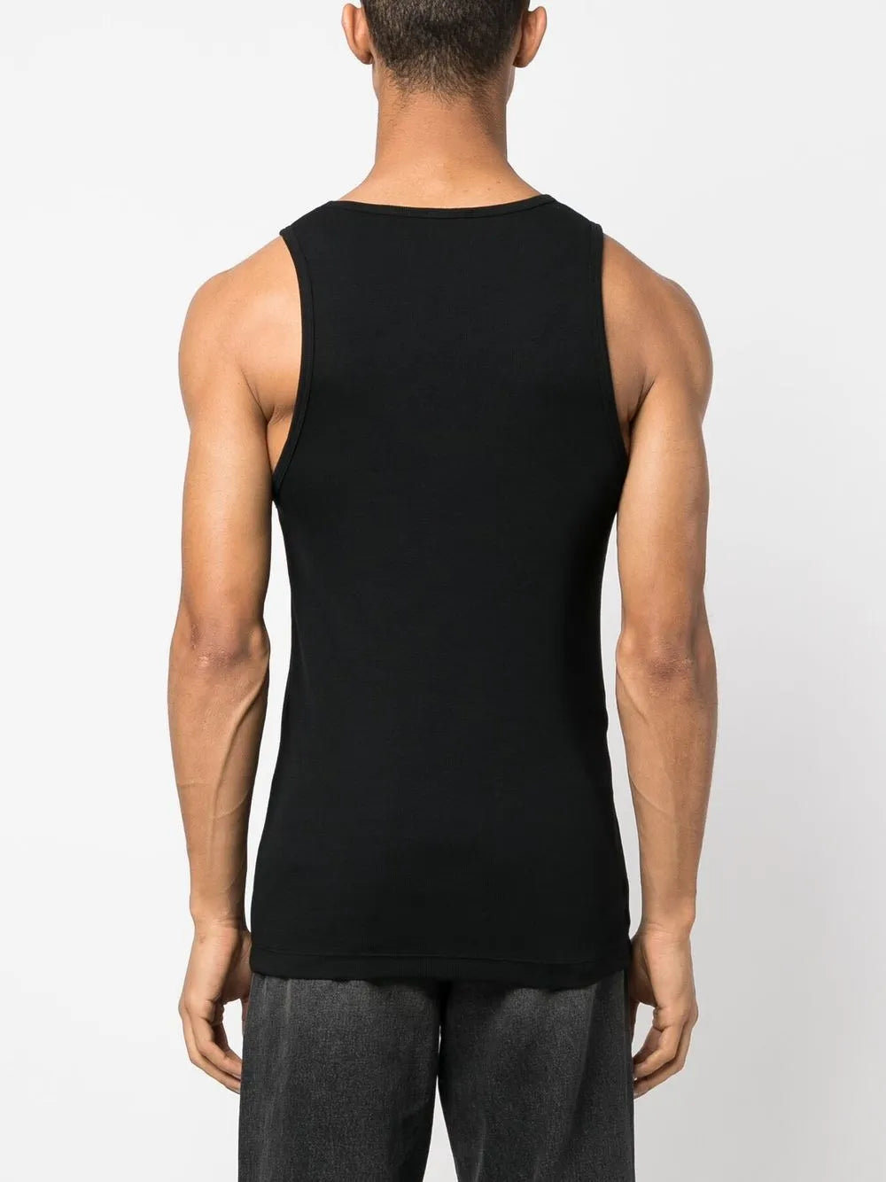 Diesel T-Lifty-D logo-embroidered tank top | Clothing | Image 4
