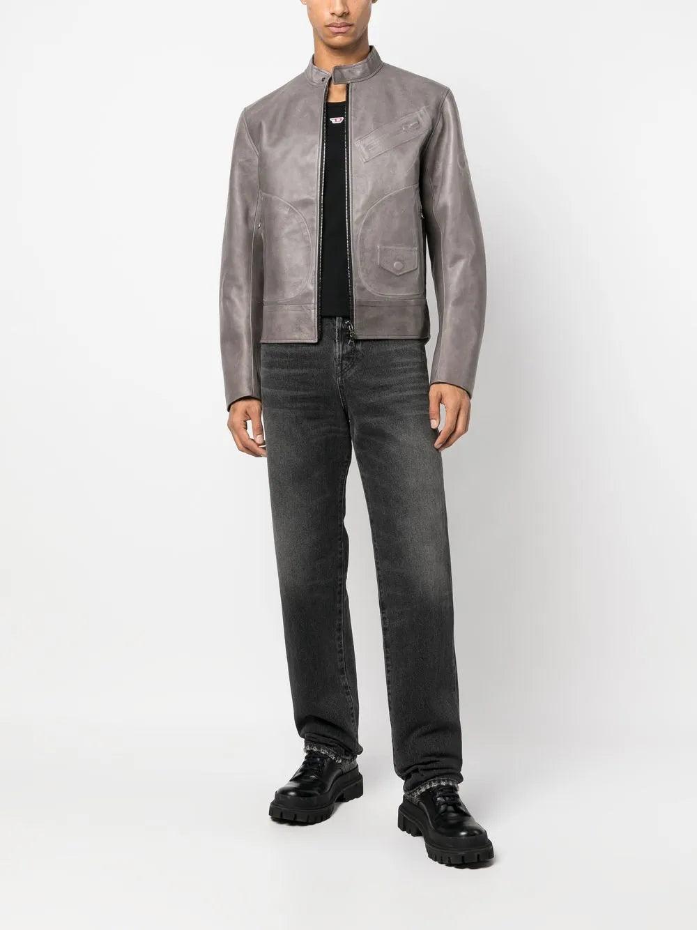 Diesel T-Lifty-D logo-embroidered tank top | Vests & Tank Tops | Image 2