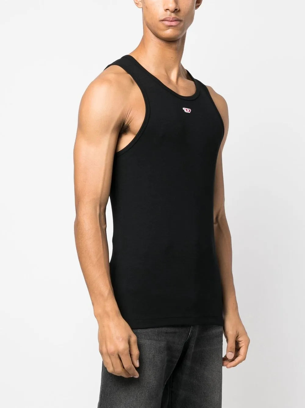 Diesel T-Lifty-D logo-embroidered tank top | T-Shirts & Vests | Image 3