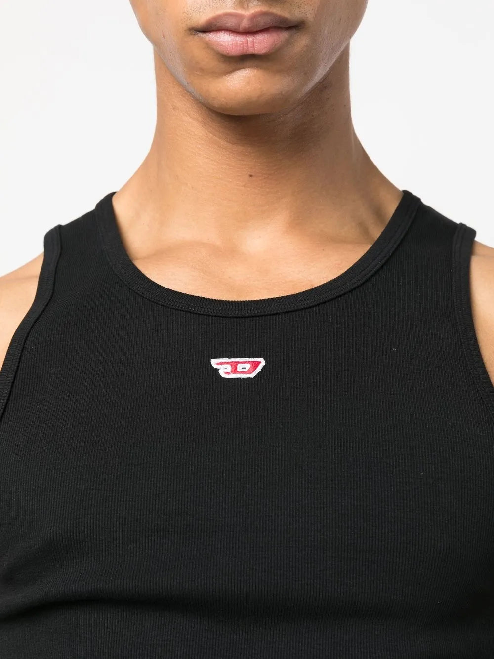 Diesel T-Lifty-D logo-embroidered tank top | Image 5