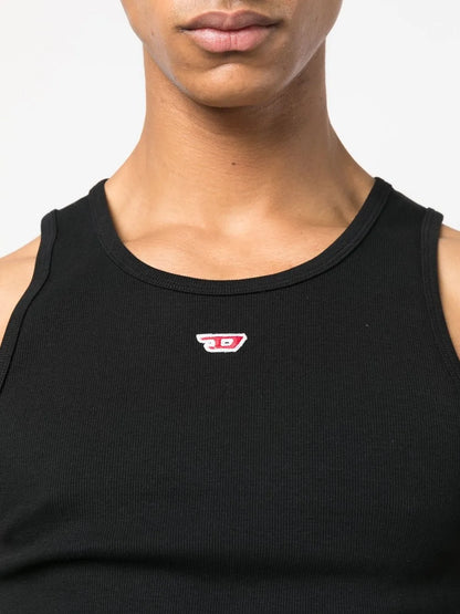 Diesel T-Lifty-D logo-embroidered tank top | Image 5