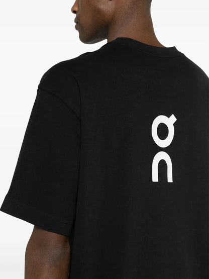On  logo-print organic-cotton T-shirt