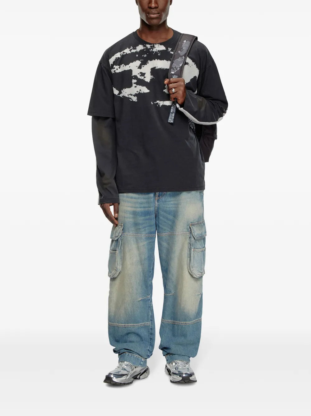 Diesel T-Boxt flocked-logo T-shirt