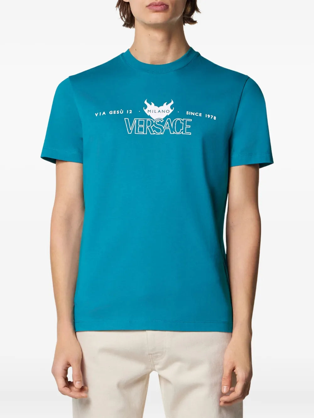 Versace logo-print T-shirt