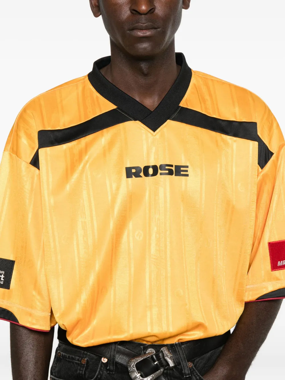 Martine Rose V-neck T-shirt | Clothing | Image 4