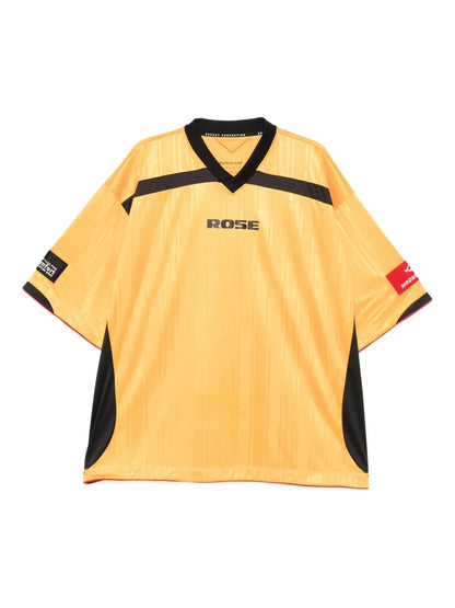 Martine Rose V-neck T-shirt | Yellow | Image 1