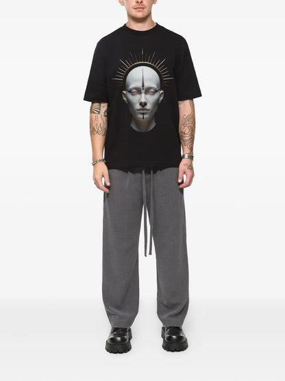 HAMZA Monarh graphic print T-shirt | T-Shirts