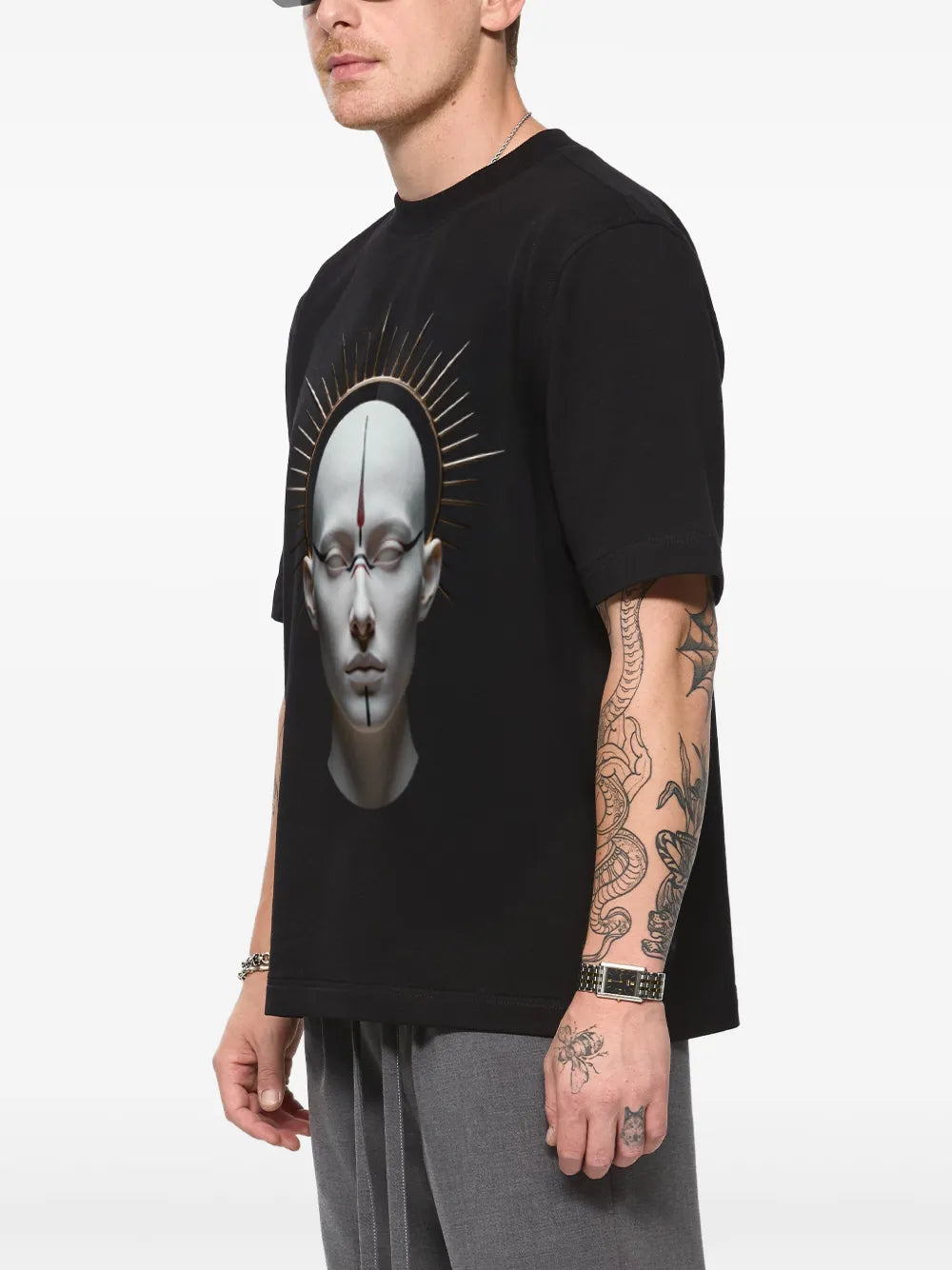 HAMZA Monarh graphic print T-shirt | Clothing
