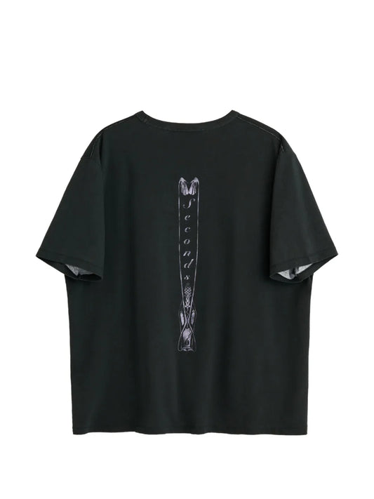 OUR LEGACY printed T-shirt | Black