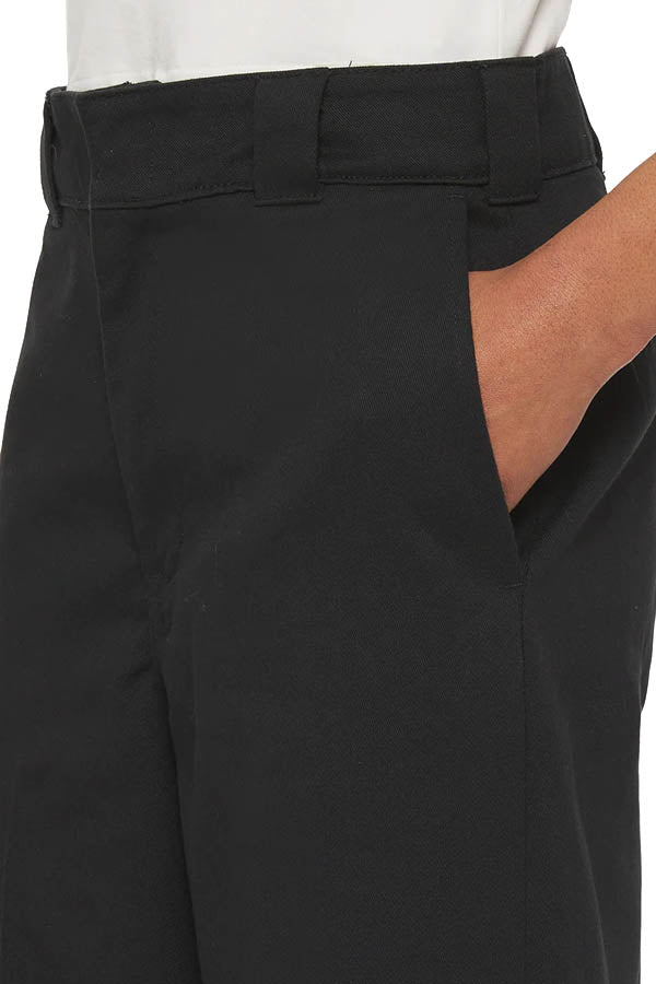 Dickies Pantaloni Wide Leg Work Donna Nero