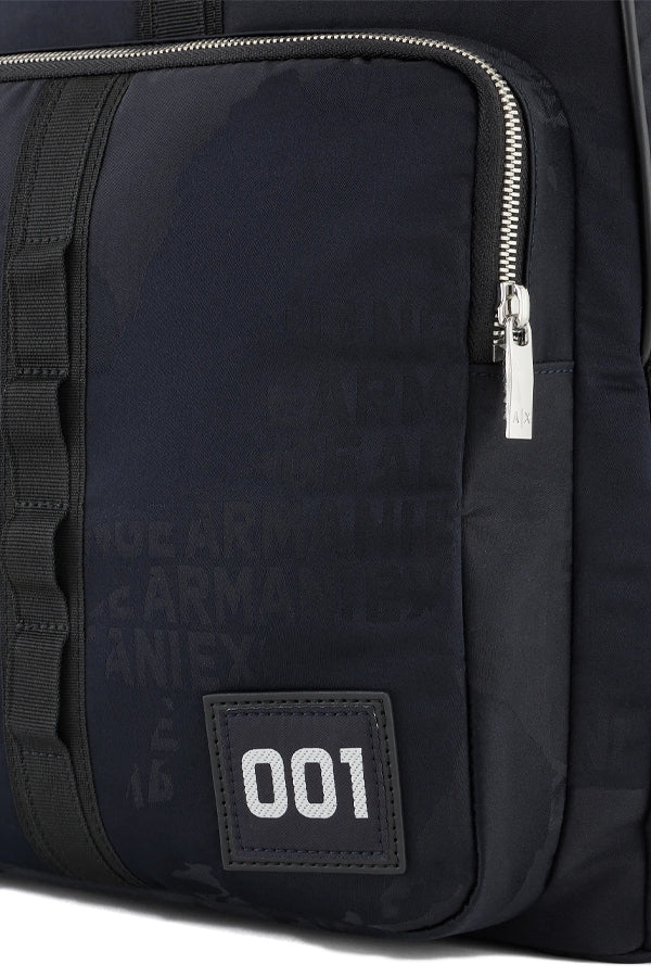 Armani Exchange Man' S Backpack Blu