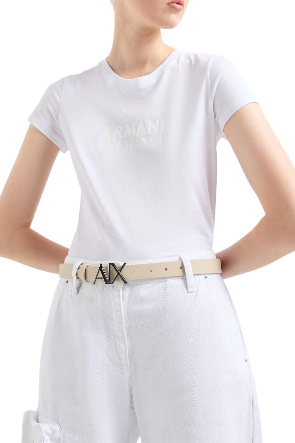 Armani Exchange WOMAN'S BELT Beige