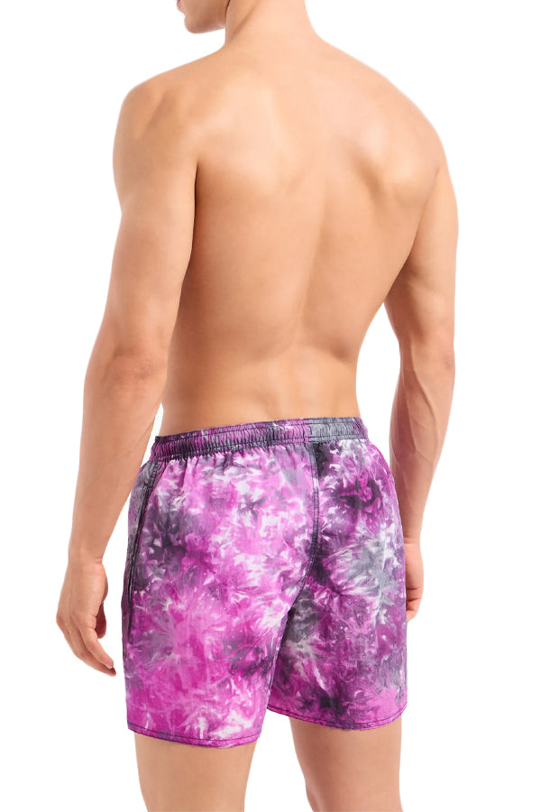 Ea7 Mens Woven Boxer Viola