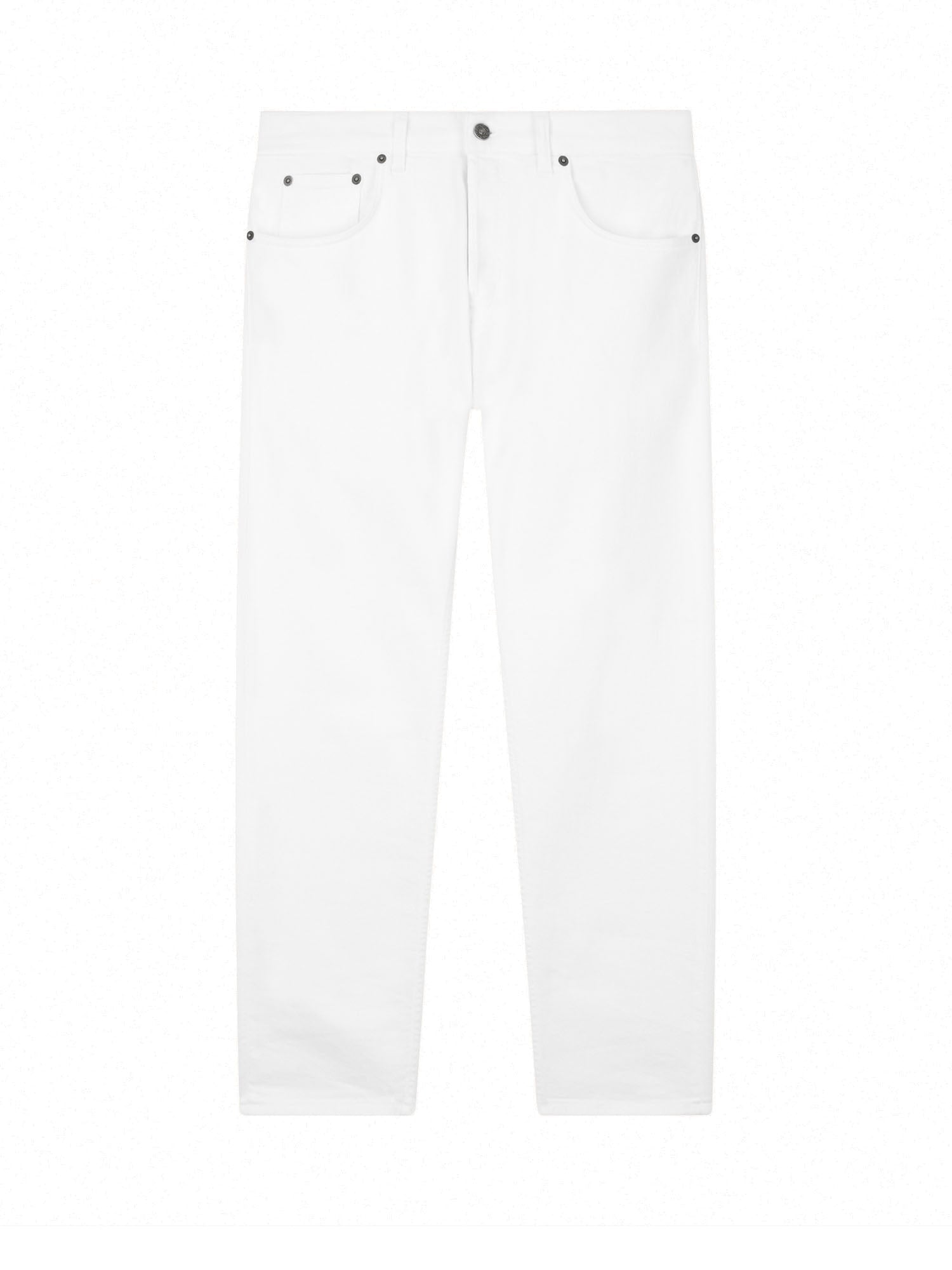 Dondup Jeans Dian Uomo Bianco