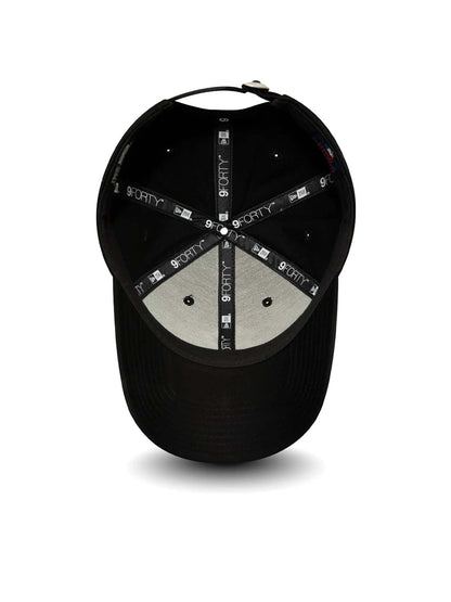 New Era Cappellino 9FORTY Regolabile New York Yankees Essential Donna Nero