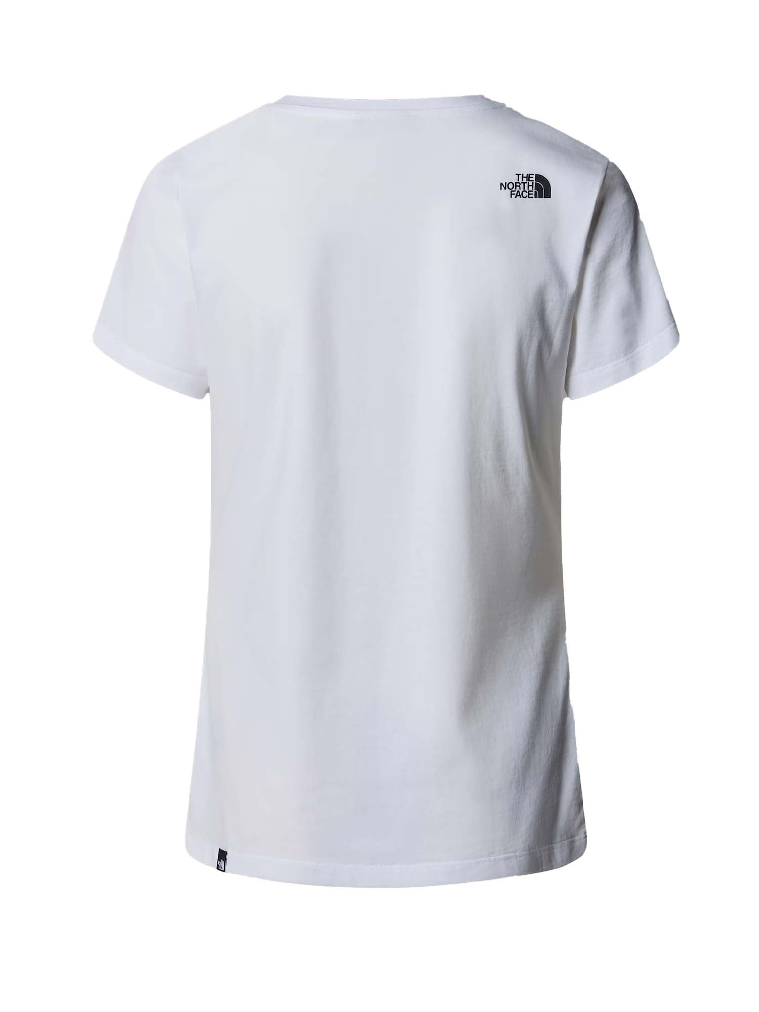 The North Face T-Shirt Simple Dome Bianco
