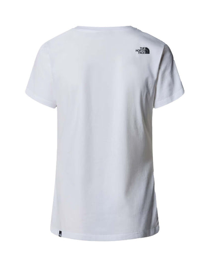 The North Face T-Shirt Simple Dome Bianco