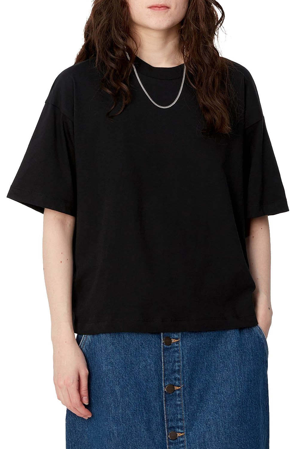 Carhartt Wip W' S/S Chester T-Shirt Nero