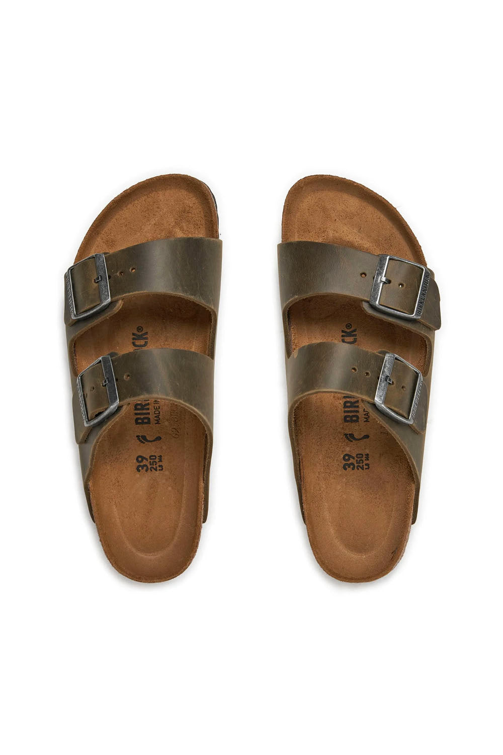 Birkenstock Arizona (Pelle oliata) Beige