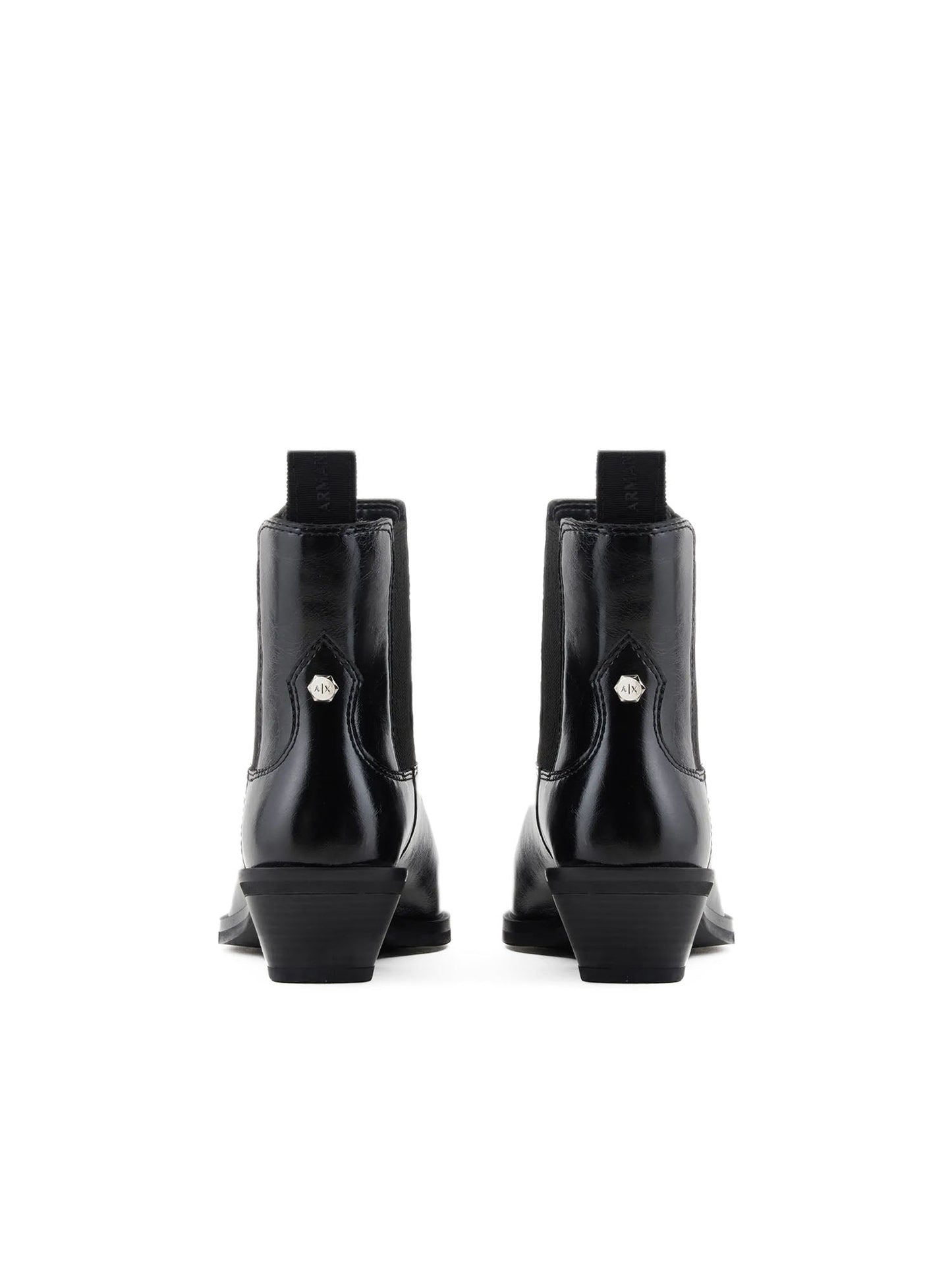Armani Exchange Stivali AX Ank Ct Rock Action Nero