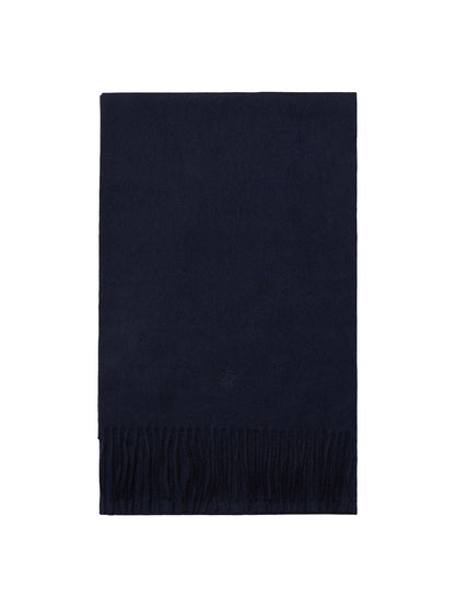 Selected Slhtope Wool Scarf Blu