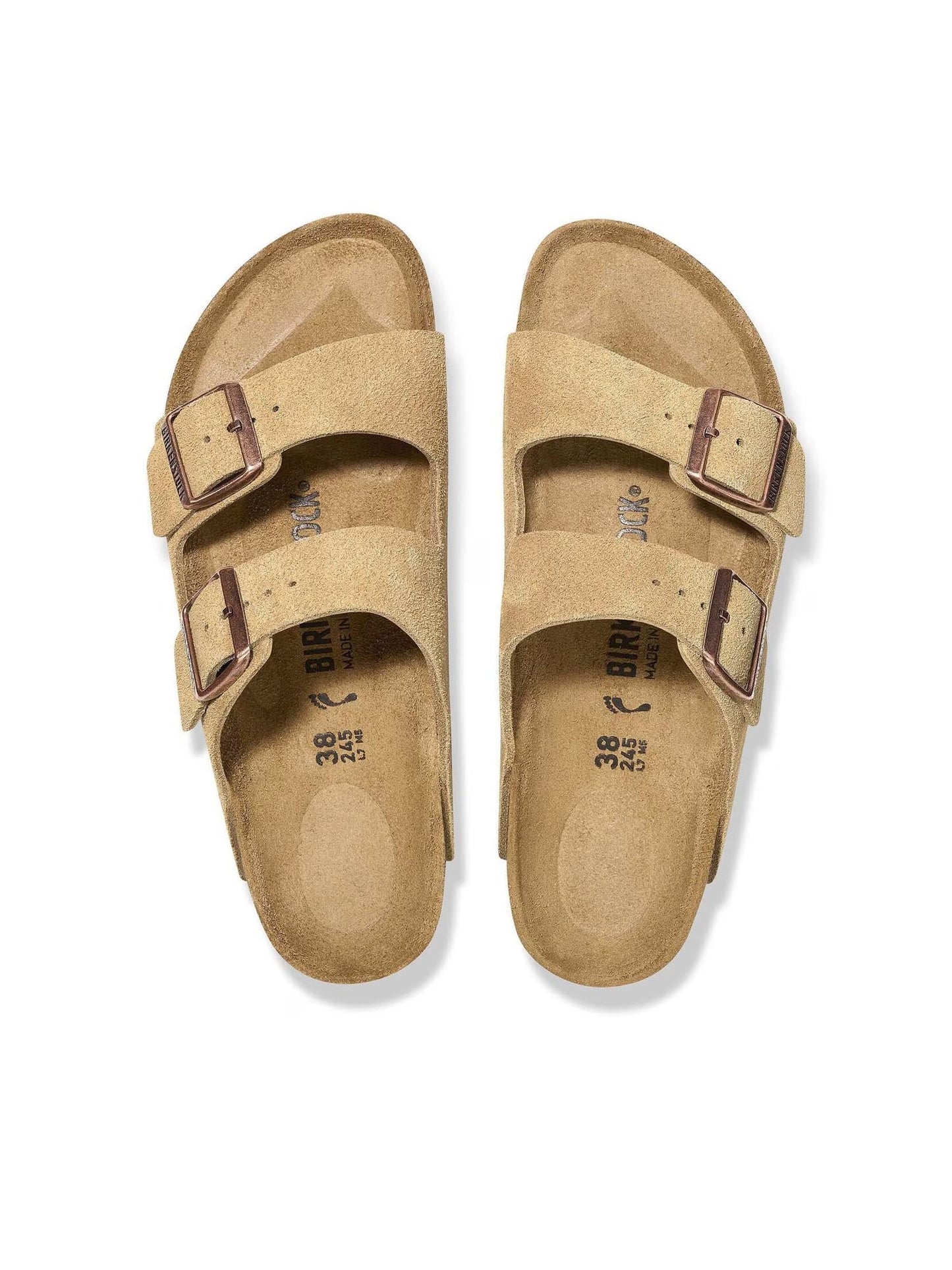 Birkenstock Arizona (Pelle scamosciata) Giallo