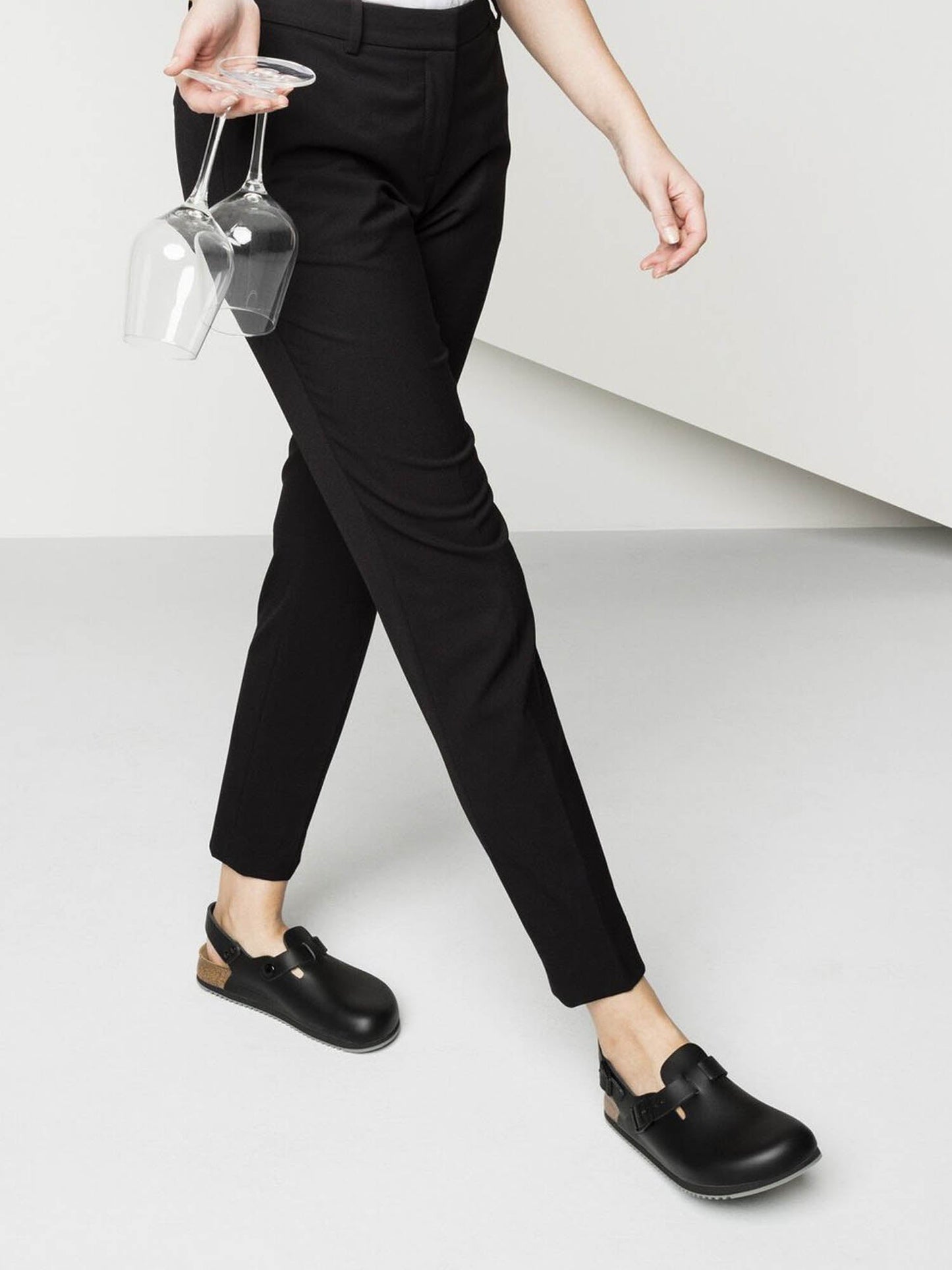 Birkenstock Tokio Super Grip (Pelle Naturale) Nero