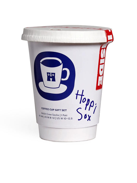Happy Socks Confezione regalo da 1 paio di calzini Coffee Cup Nero