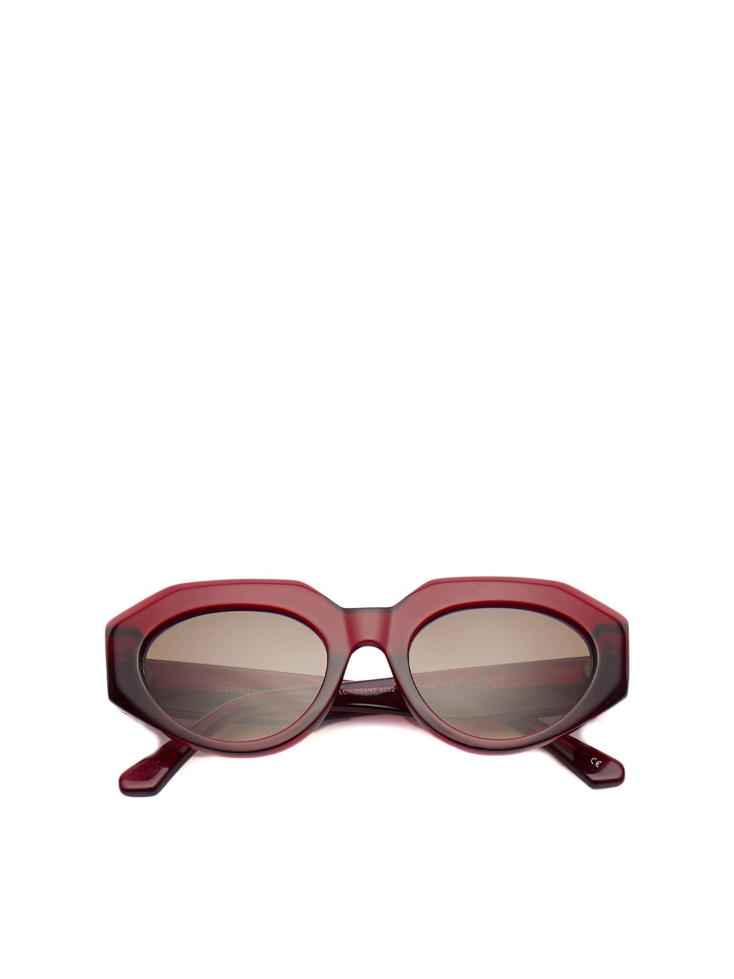 District People Florissant 002 Occhiali Da Sole Rosso