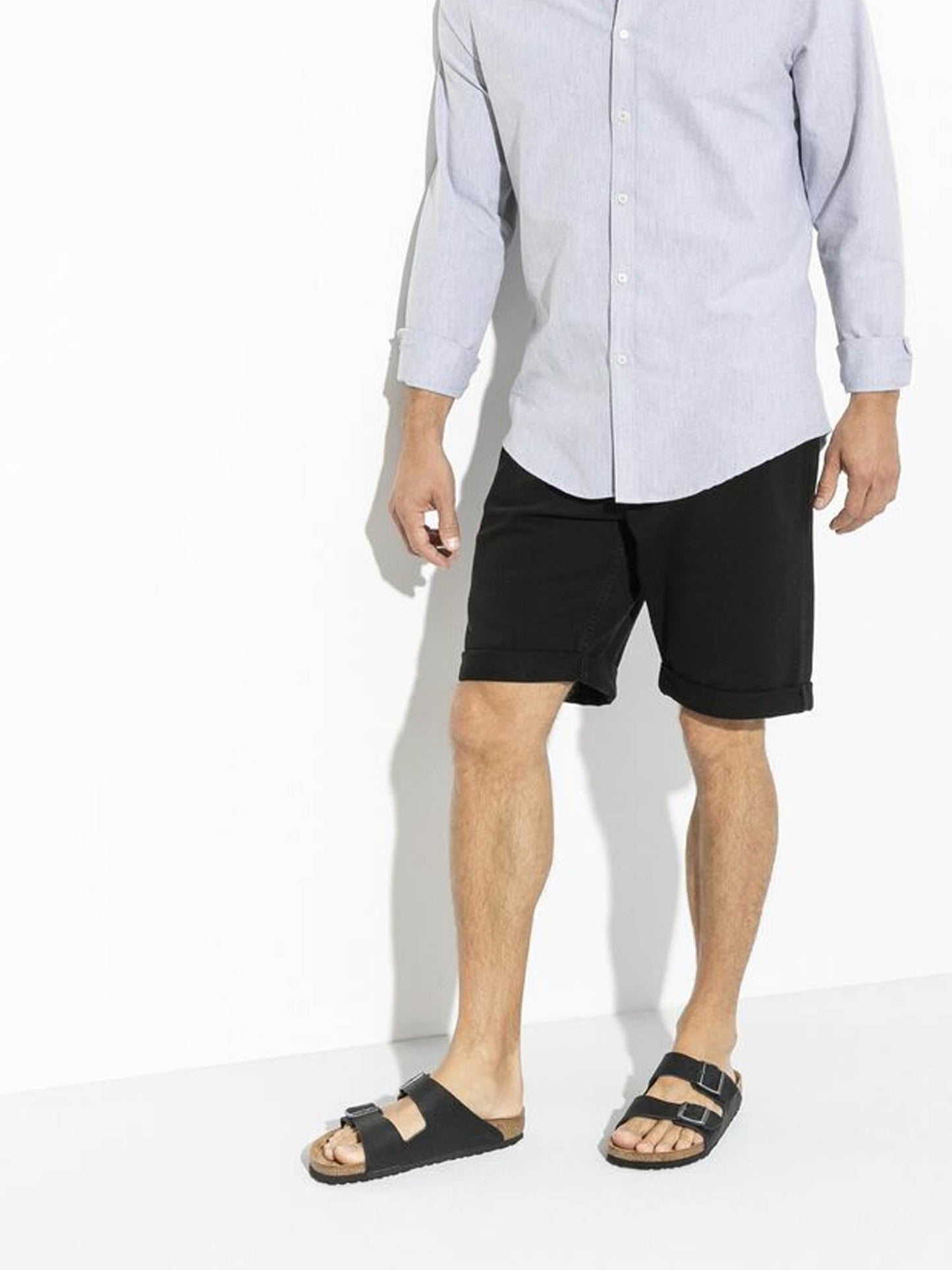 Birkenstock Arizona (Pelle oliata) Nero