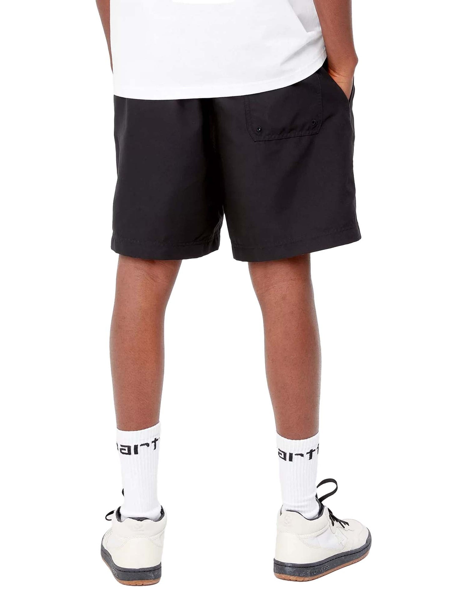 Carhartt Wip Chase Swim Trunks Nero