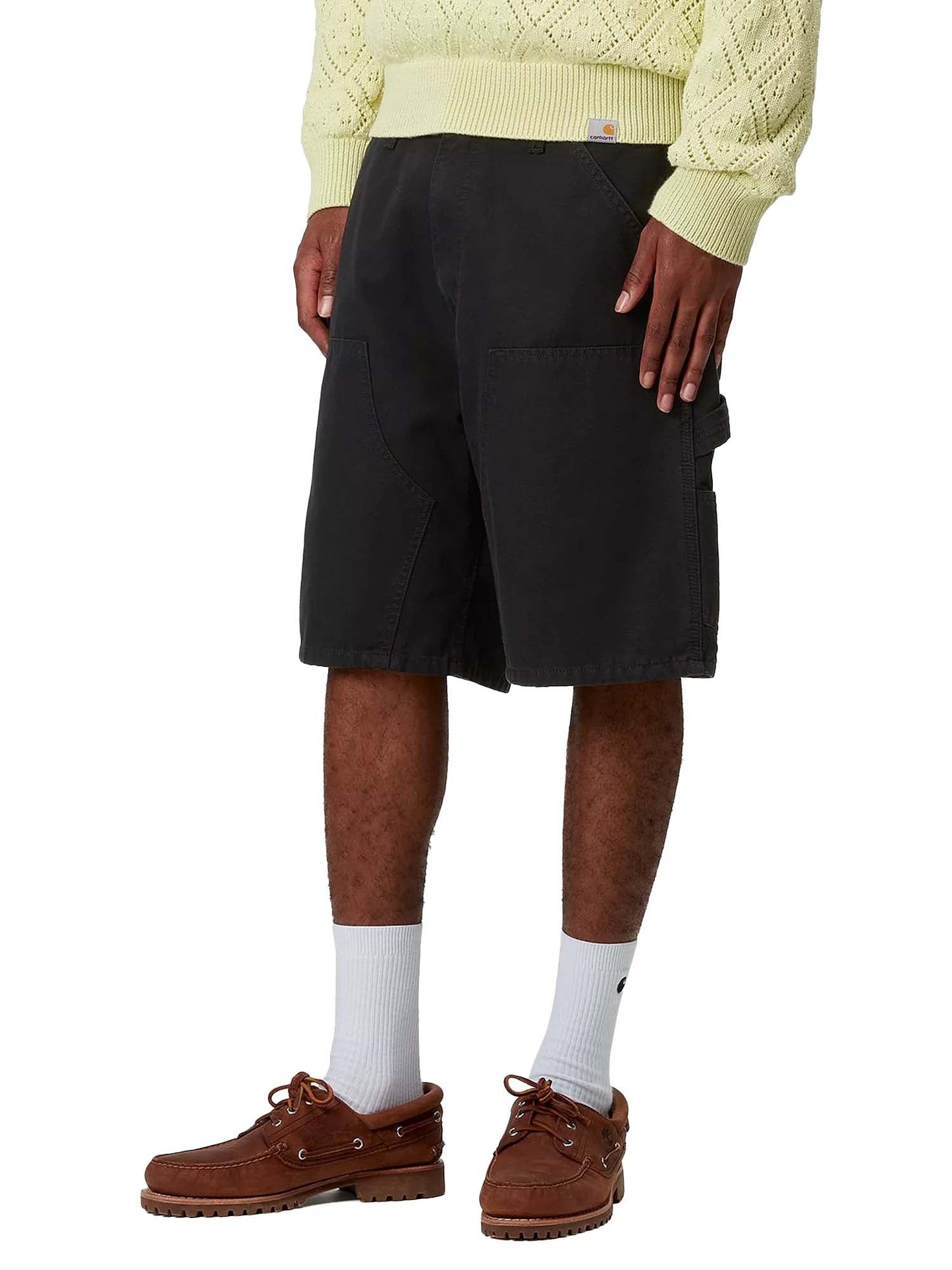 Carhartt Wip Double Knee Short Nero