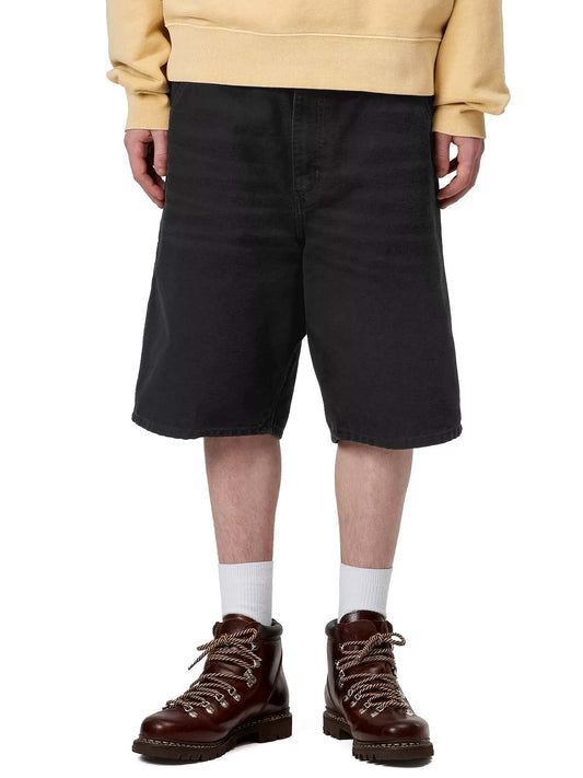 Carhartt Wip Single Knee Short Nero