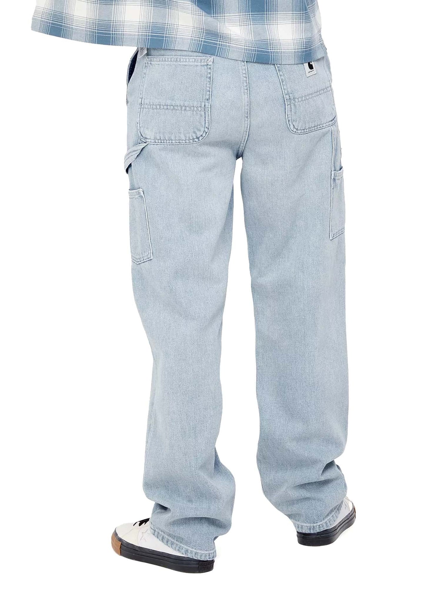 Carhartt Wip W' Pierce Pant Straight Azzurro