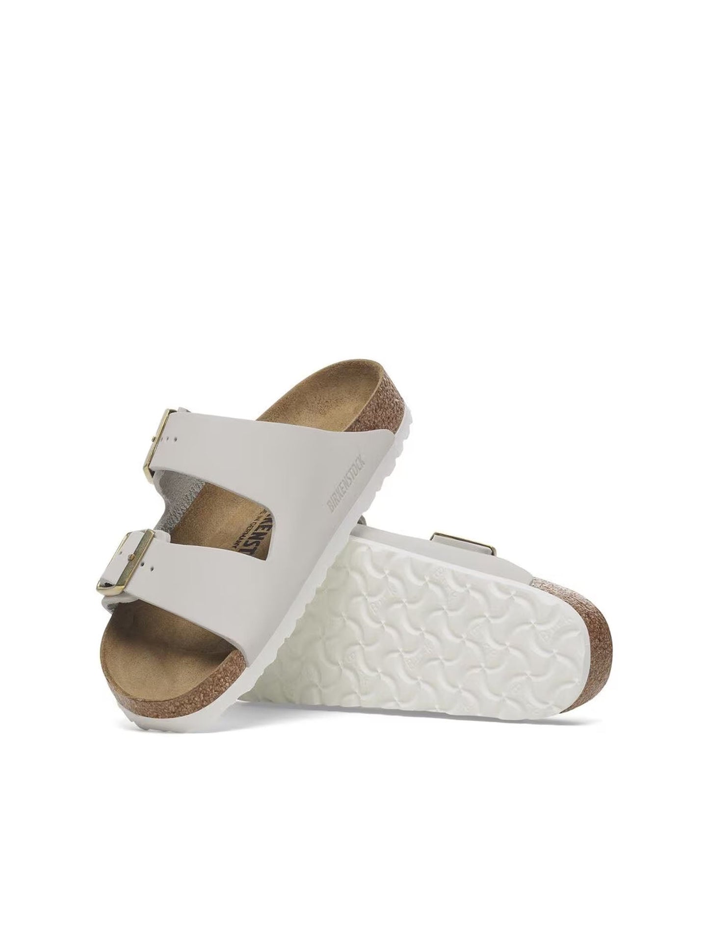 Birkenstock Arizona (Pelle Nubuck) Bianco