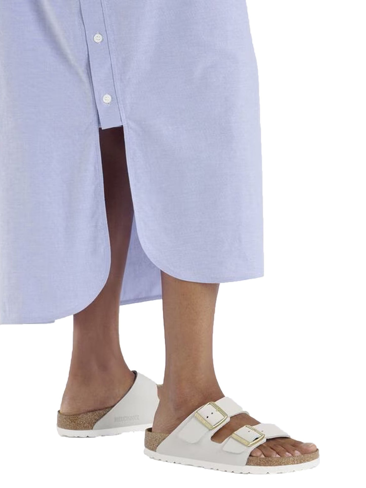 Birkenstock Arizona (Pelle Nubuck) Bianco