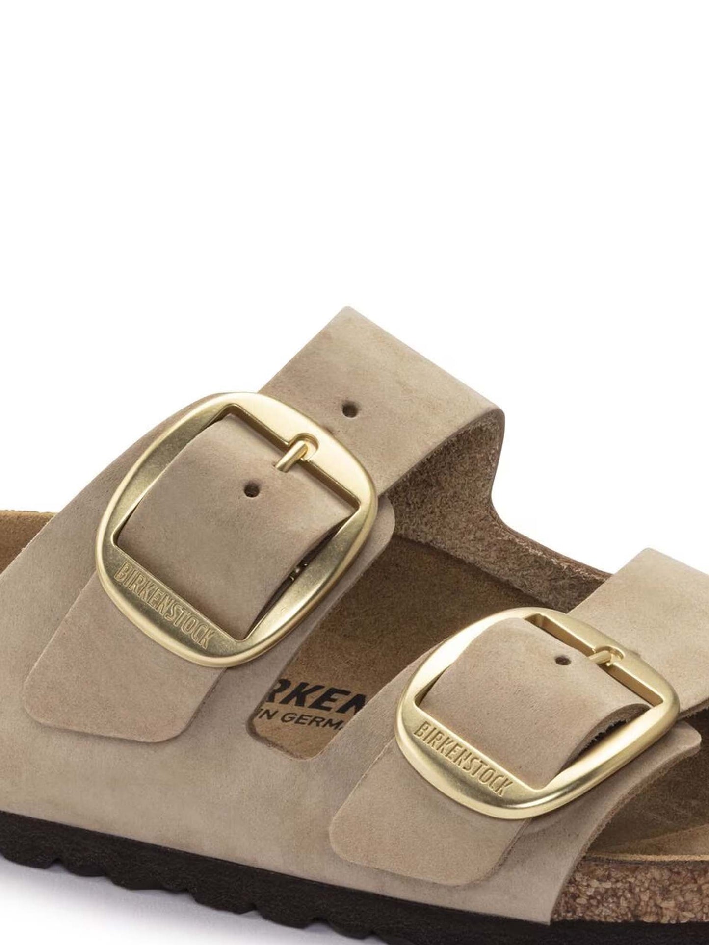 Birkenstock Arizona Big Buckle (Pelle Nubuck) Beige