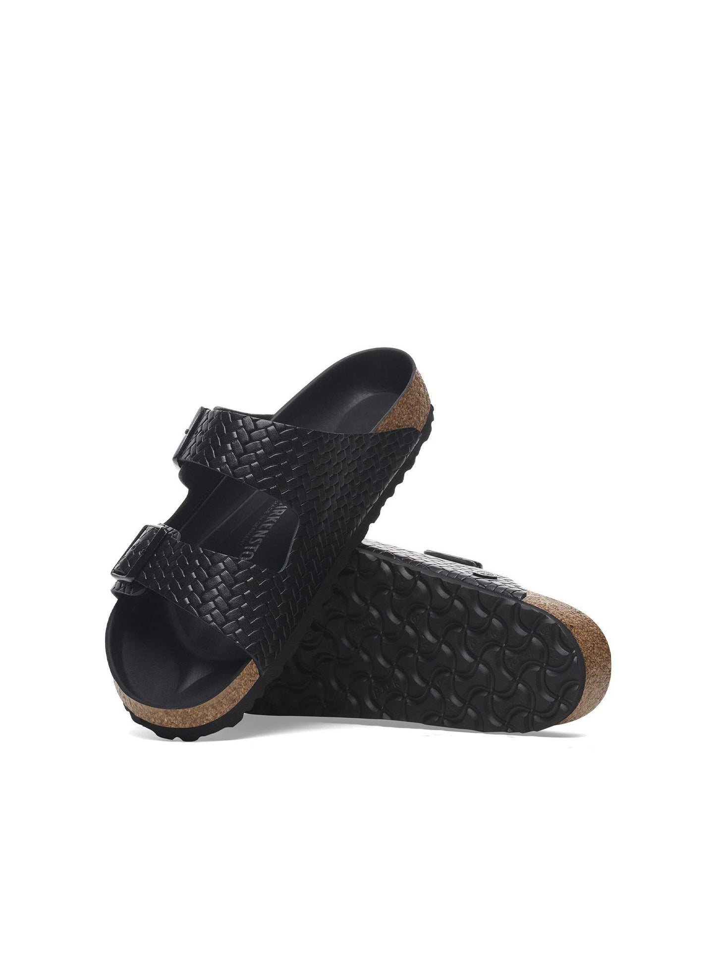 Birkenstock Arizona Rivet Logo (Pelle naturale) Nero
