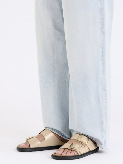 Birkenstock Arizona Db Shine (Pelle Naturale) Beige