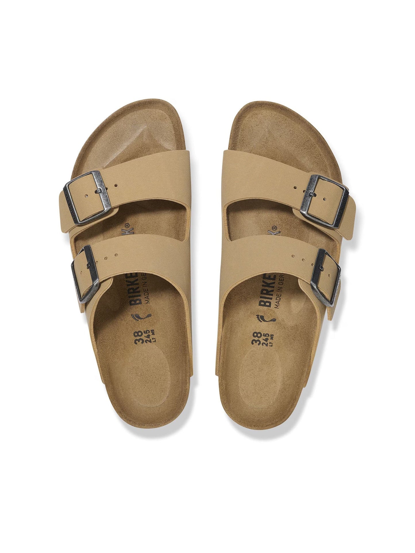 Birkenstock Arizona (Birko-Flor Nubuck) Giallo
