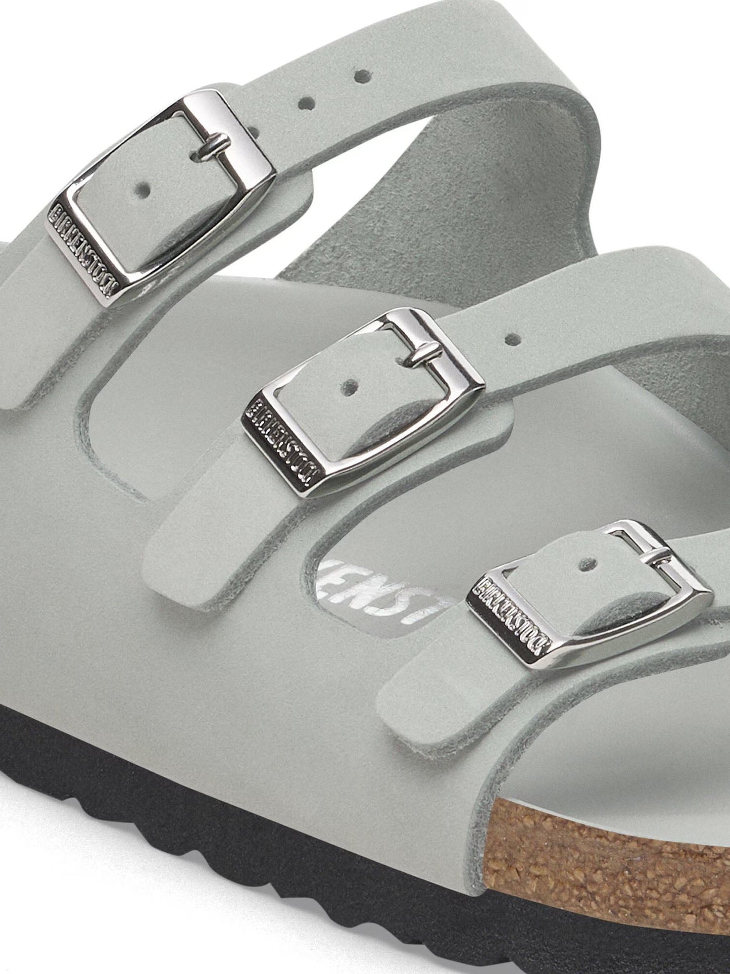 Birkenstock Florida (Nubuck Leather) Grigio