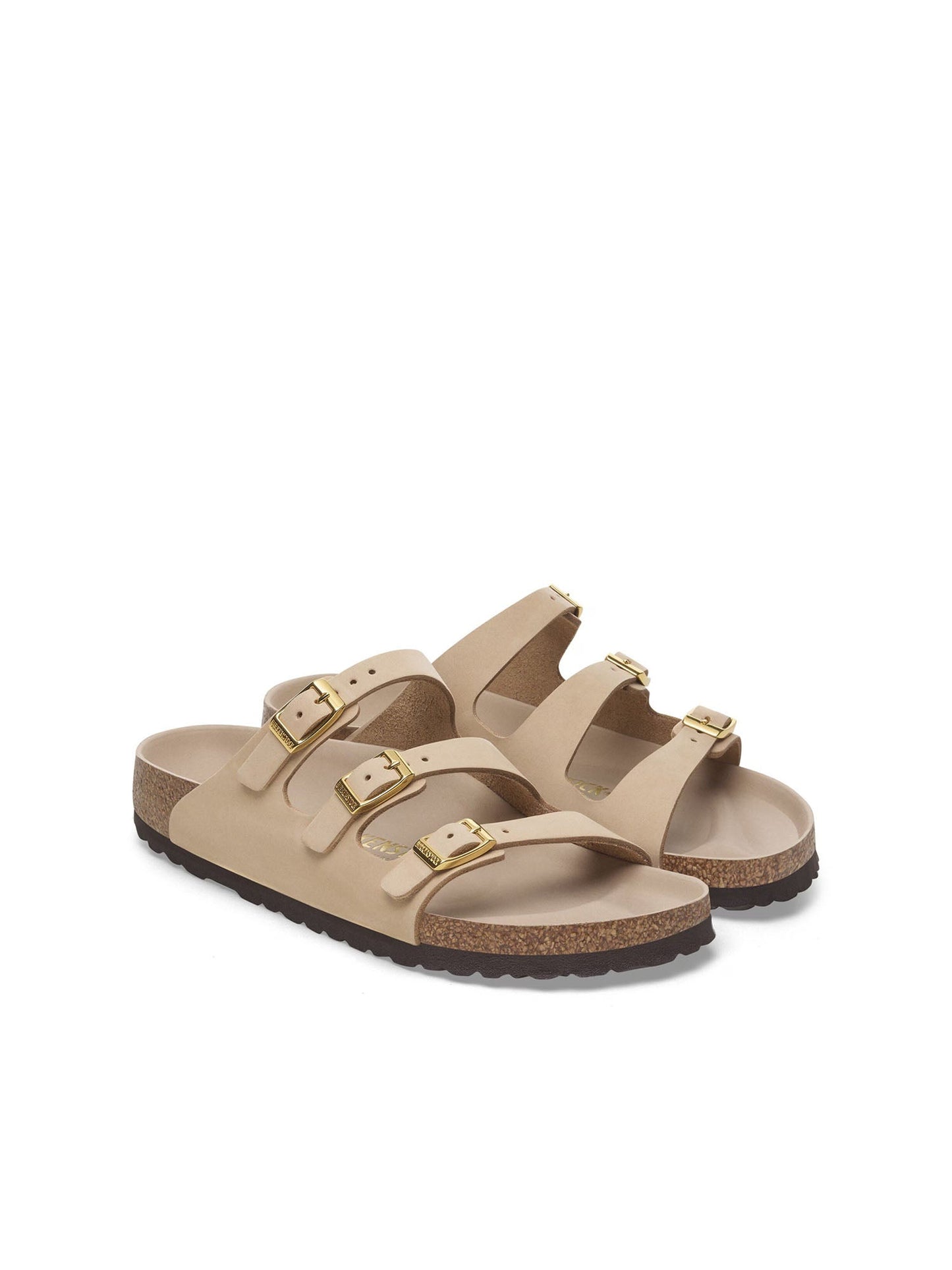 Birkenstock Florida (Nubuck Leather) Beige