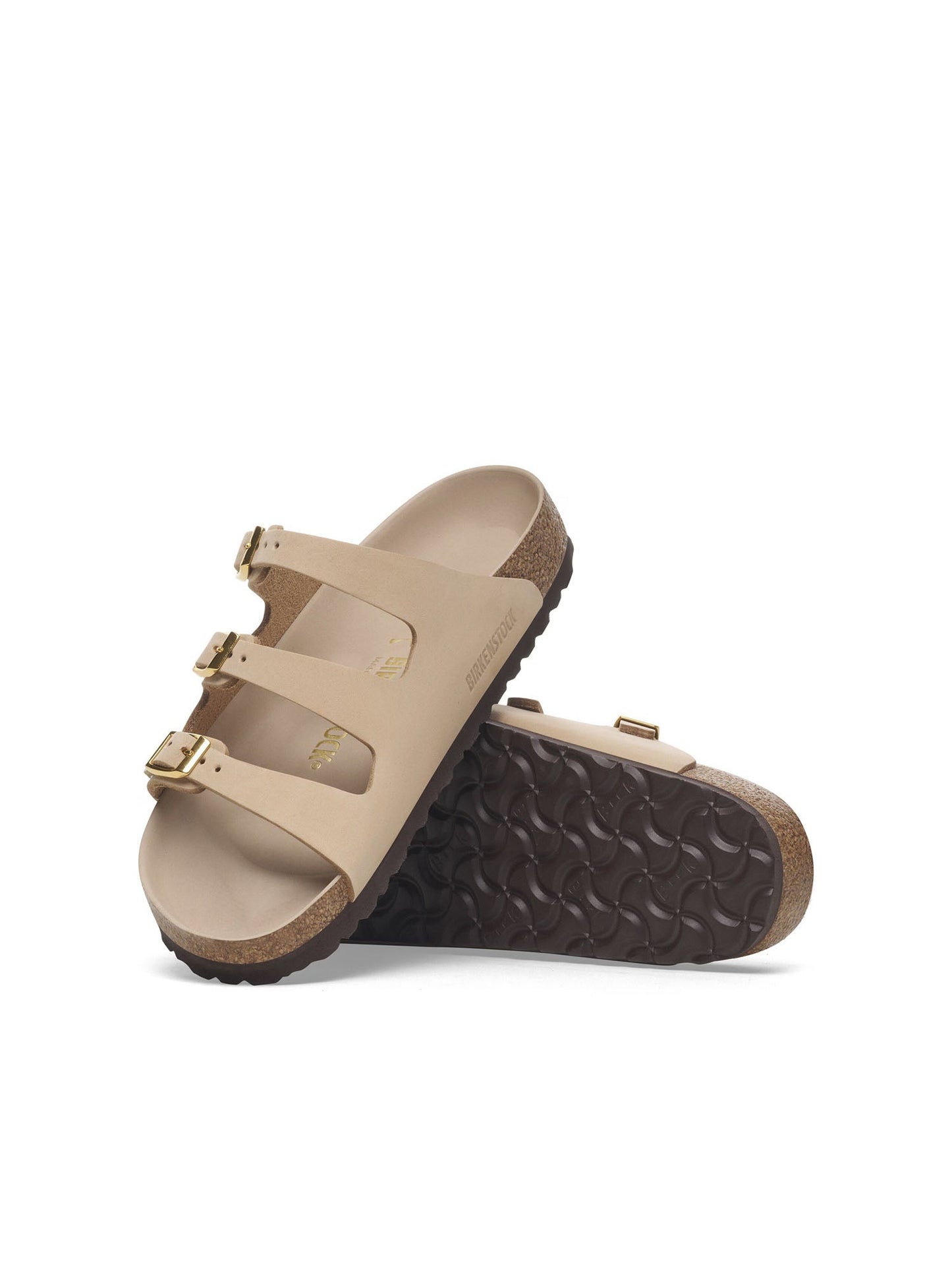 Birkenstock Florida (Nubuck Leather) Beige
