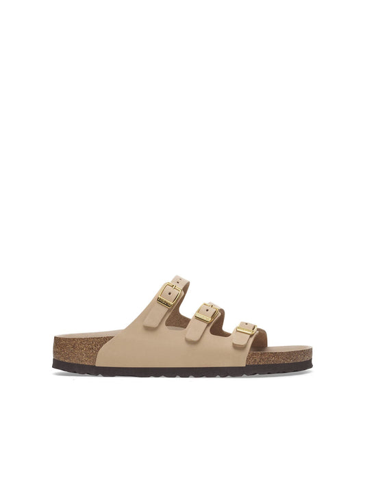 Birkenstock Florida (Nubuck Leather) Beige