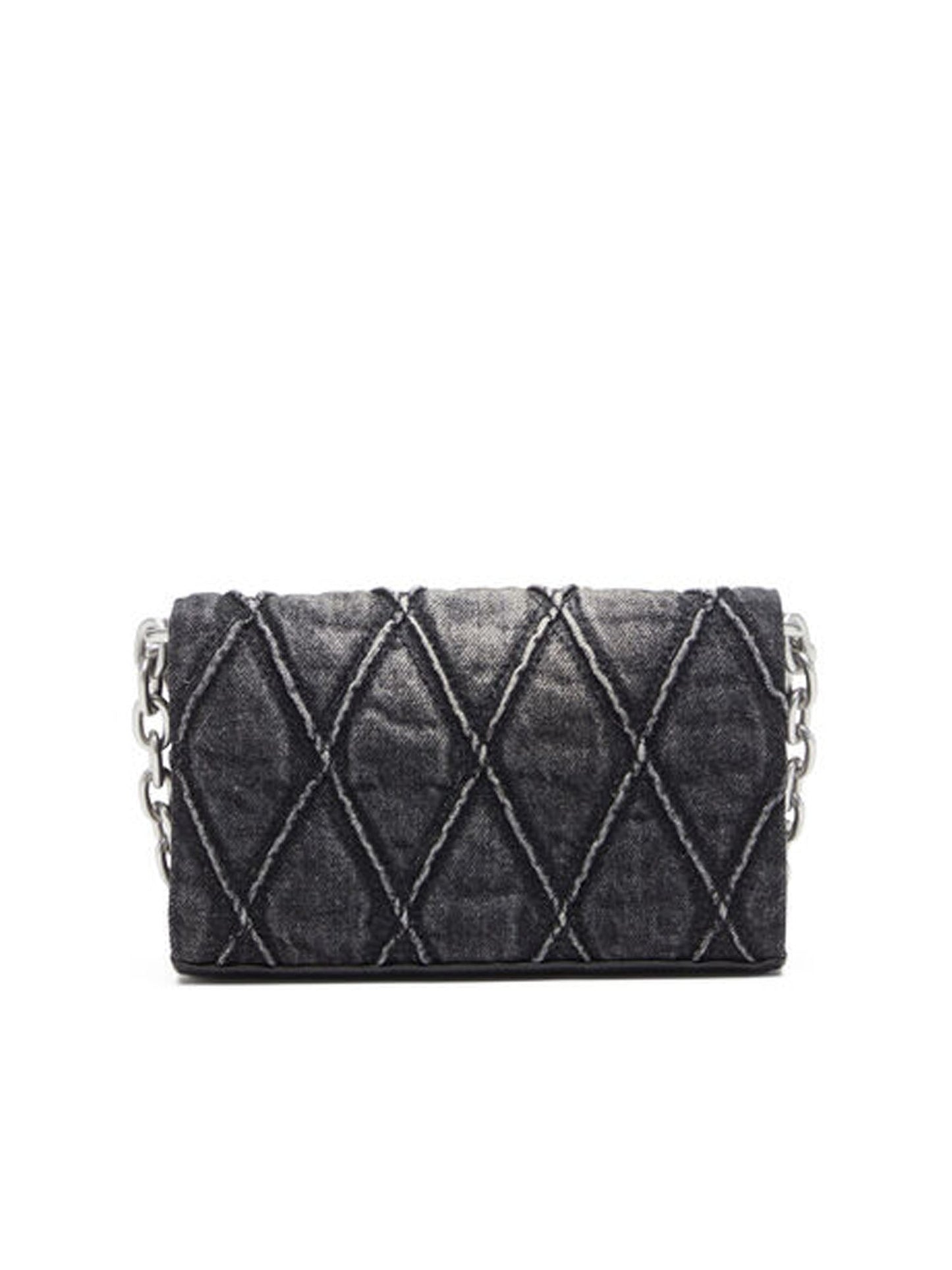 Diesel Charm D Wallet Strap Nero