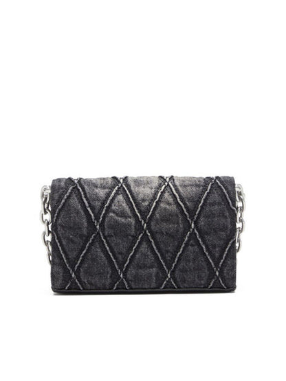 Diesel Charm D Wallet Strap Nero